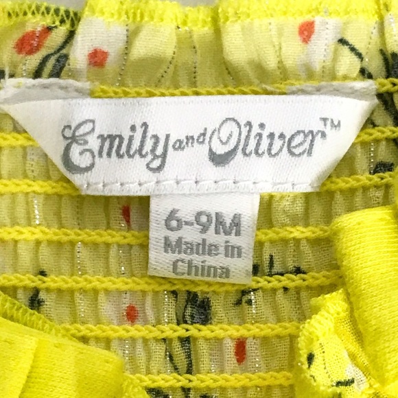 NWT Emily and Oliver Romper & Headband Set - Picture 4 of 12